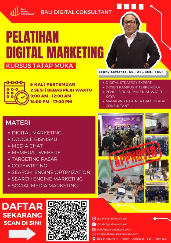 kursus digital marketing di bali